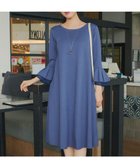 【ティアクラッセ/Tiaclasse】のシフォンフレア袖スポンジニットワンピース 人気、トレンドファッション・服の通販 founy(ファニー) ファッション Fashion レディースファッション Fashion for Women ワンピース Dresses ニットワンピース Knit Dresses ウォッシャブル Machine Washable 春 Spring 洗える Machine Washable 秋 Autumn シフォン Chiffon, Lightweight Fabric フレア Flare, Flared ポケット Pocket, Pocket Detail ラウンド Round, Round Neck 楽ちん Easy Fit, Comfortable S/S・春夏 SS, Spring/Summer, Warm Season 夏 Summer エレガント 上品 Elegant ビジネス 仕事 通勤 Business / Work / Commuting thumbnail ブルー|ID: prp329100004866900 ipo3291000000036250964