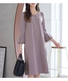 【ティアクラッセ/Tiaclasse】のシフォンフレア袖スポンジニットワンピース 人気、トレンドファッション・服の通販 founy(ファニー) ファッション Fashion レディースファッション Fashion for Women ワンピース Dresses ニットワンピース Knit Dresses ウォッシャブル Machine Washable 春 Spring 洗える Machine Washable 秋 Autumn シフォン Chiffon, Lightweight Fabric フレア Flare, Flared ポケット Pocket, Pocket Detail ラウンド Round, Round Neck 楽ちん Easy Fit, Comfortable S/S・春夏 SS, Spring/Summer, Warm Season 夏 Summer エレガント 上品 Elegant ビジネス 仕事 通勤 Business / Work / Commuting thumbnail グレージュ|ID: prp329100004866900 ipo3291000000036250967