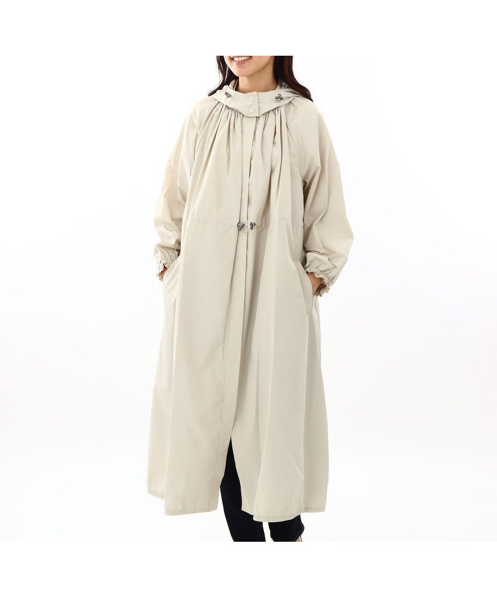 【アウロラ/AURORA】のBeaurance(ビューランス)レインコート インテリア・キッズ・メンズ・レディースファッション・服の通販 founy(ファニー) ファッション Fashion レディースファッション Fashion for Women アウター Coat / Outerwear Collection コート・ロングコート・ピーコート Long Coats, Peacoats & More ポンチョ・ケープコート Ponchos & Capes エレガント 上品 Elegant ギャザー Gathered, Ruffled ポンチョ Poncho, Cape Style ヨーク Yoke, Yoke Design ロング Long, Long-Length ライトベージュ|ID: prp329100004867001 ipo3291000000036254446