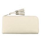 【アトリエヌウ/Atelier nuu】の日本製 タッセルレザー loop ロングウォレットS 人気、トレンドファッション・服の通販 founy(ファニー) ファッション Fashion レディースファッション Fashion for Women ミニ財布・二つ折り財布 Wallets & Card Cases イタリア Italy ウォレット Wallet 財布 Wallet, Purse タッセル Tassel, Fringe ポケット Pocket, Pocket Detail おすすめ Recommended / Our Picks 日本製 Made In Japan エレガント 上品 Elegant thumbnail アイボリー|ID: prp329100004867005 ipo3291000000036254466