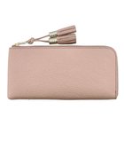 【アトリエヌウ/Atelier nuu】の日本製 タッセルレザー loop ロングウォレットS 人気、トレンドファッション・服の通販 founy(ファニー) ファッション Fashion レディースファッション Fashion for Women ミニ財布・二つ折り財布 Wallets & Card Cases イタリア Italy ウォレット Wallet 財布 Wallet, Purse タッセル Tassel, Fringe ポケット Pocket, Pocket Detail おすすめ Recommended / Our Picks 日本製 Made In Japan エレガント 上品 Elegant thumbnail ピンクベージュ|ID: prp329100004867005 ipo3291000000036254468