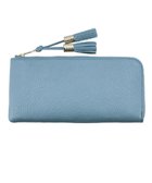 【アトリエヌウ/Atelier nuu】の日本製 タッセルレザー loop ロングウォレットS 人気、トレンドファッション・服の通販 founy(ファニー) ファッション Fashion レディースファッション Fashion for Women ミニ財布・二つ折り財布 Wallets & Card Cases イタリア Italy ウォレット Wallet 財布 Wallet, Purse タッセル Tassel, Fringe ポケット Pocket, Pocket Detail おすすめ Recommended / Our Picks 日本製 Made In Japan エレガント 上品 Elegant thumbnail スカイブルー|ID: prp329100004867005 ipo3291000000036254469