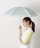 【ムーンバット/MOONBAT】の【フワクール生地使用/軽量】MACKINTOSH PHILOSOPHY 遮光 晴雨兼用 折りたたみ日傘 ボーダー 人気、トレンドファッション・服の通販 founy(ファニー) ファッション Fashion レディースファッション Fashion for Women レイングッズ・傘・晴雨兼用傘 Umbrellas & Rain Gear 傘 Umbrella, Parasol 軽量 Lightweight, Ultra Light スリム Slim, Slim Fit ボーダー Border, Stripe 日傘 Parasol, UV Umbrella エレガント 上品 Elegant thumbnail ミントグリーン|ID: prp329100004867007 ipo3291000000036254484