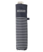 【ムーンバット/MOONBAT】の【フワクール生地使用/軽量】MACKINTOSH PHILOSOPHY 遮光 晴雨兼用 折りたたみ日傘 ボーダー 人気、トレンドファッション・服の通販 founy(ファニー) ファッション Fashion レディースファッション Fashion for Women レイングッズ・傘・晴雨兼用傘 Umbrellas & Rain Gear 傘 Umbrella, Parasol 軽量 Lightweight, Ultra Light スリム Slim, Slim Fit ボーダー Border, Stripe 日傘 Parasol, UV Umbrella エレガント 上品 Elegant thumbnail ネイビーブルー|ID: prp329100004867007 ipo3291000000036254487