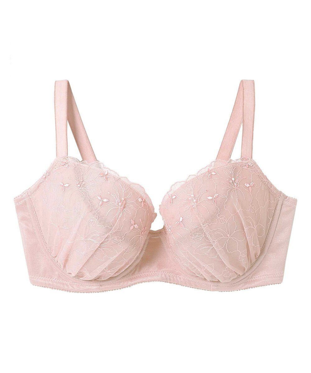 【アンフィ/AMPHI】のブラジャー グラマーさんにおすすめ 脇高設計 【しっかりささえてすっきり脇寄せブラ】 バストふっくら立体的 Gカップまで対応 アンダー95まで展開 BBJ302 アンフィ/ワコール インテリア・キッズ・メンズ・レディースファッション・服の通販 founy(ファニー) 　ファッション　Fashion　レディースファッション　Fashion for Women　アンダー　Underwear Essentials　ブラジャー　Bra, Lingerie　ラップ　Wrap, Wrap Design　ワイヤー　Wire, Wired Bra　おすすめ　Recommended / Our Picks　ピンク|ID: prp329100004867016 ipo3291000000036254540