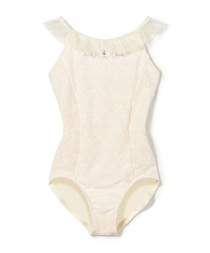 【チャコット/Chacott / KIDS】のキャミソールレオタード インテリア・キッズ・メンズ・レディースファッション・服の通販 founy(ファニー) https://founy.com/ ファッション Fashion キッズファッション Fashion for Kids キャミソール Camisole, Spaghetti Strap Top シューズ Shoes, Footwear ジャカード／ジャガード Jacquard, Woven Pattern ストーン Stone, Gem-Like チュール Tulip, Tulip Motif モチーフ Motif, Design Theme ラップ Wrap, Wrap Design リボン Ribbon, Bow |ID: prp329100004867024 ipo3291000000036254567