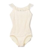 【チャコット/Chacott / KIDS】のキャミソールレオタード 人気、トレンドファッション・服の通販 founy(ファニー) ファッション Fashion キッズファッション Fashion for Kids キャミソール Camisole, Spaghetti Strap Top シューズ Shoes, Footwear ジャカード／ジャガード Jacquard, Woven Pattern ストーン Stone, Gem-Like チュール Tulip, Tulip Motif モチーフ Motif, Design Theme ラップ Wrap, Wrap Design リボン Ribbon, Bow thumbnail オフホワイト|ID: prp329100004867024 ipo3291000000036254568