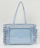 【ウィゴー/WEGO】の【痛バ&推し活グッズ】きらめきレースアップフリル痛バッグ 人気、トレンドファッション・服の通販 founy(ファニー) ファッション Fashion レディースファッション Fashion for Women バッグ Bags キーホルダー Keychain, Key Holder 軽量 Lightweight, Ultra Light サテン Satin, Glossy Fabric スマホ Smartphone, Mobile Device ダブル Double, Double-Breasted チャーム Charm, Pendant パール Pearl, Pearl Accent フリル Frill, Ruffle ポケット Pocket, Pocket Detail メッシュ Mesh, Net Fabric リボン Ribbon, Bow A/W・秋冬 Autumn/Winter 2024年 2024 スーツケース キャリーケース Suitcase / Carry Case 2024-2025秋冬・A/W Autumn/Winter 2024–25 AW24–25 thumbnail サックス|ID: prp329100004867031 ipo3291000000036254592