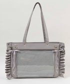 【ウィゴー/WEGO】の【痛バ&推し活グッズ】きらめきレースアップフリル痛バッグ 人気、トレンドファッション・服の通販 founy(ファニー) ファッション Fashion レディースファッション Fashion for Women バッグ Bags キーホルダー Keychain, Key Holder 軽量 Lightweight, Ultra Light サテン Satin, Glossy Fabric スマホ Smartphone, Mobile Device ダブル Double, Double-Breasted チャーム Charm, Pendant パール Pearl, Pearl Accent フリル Frill, Ruffle ポケット Pocket, Pocket Detail メッシュ Mesh, Net Fabric リボン Ribbon, Bow A/W・秋冬 Autumn/Winter 2024年 2024 スーツケース キャリーケース Suitcase / Carry Case 2024-2025秋冬・A/W Autumn/Winter 2024–25 AW24–25 thumbnail グレー|ID: prp329100004867031 ipo3291000000036254598