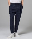 【ジョゼフ オム/JOSEPH HOMME / MEN】の【新柄】エス二カルスラブジャガード ドロスト付ワイドテーパードパンツ/ ORIGIN CONVERTIBLE 人気、トレンドファッション・服の通販 founy(ファニー) ファッション Fashion メンズファッション Fashion for Men ボトムス Bottoms 春 Spring トレンド Trend, Trending Now ポケット Pocket, Pocket Detail ループ Loop, Loop Knit S/S・春夏 SS, Spring/Summer, Warm Season 夏 Summer thumbnail ネイビー系|ID: prp329100004867045 ipo3291000000036254650