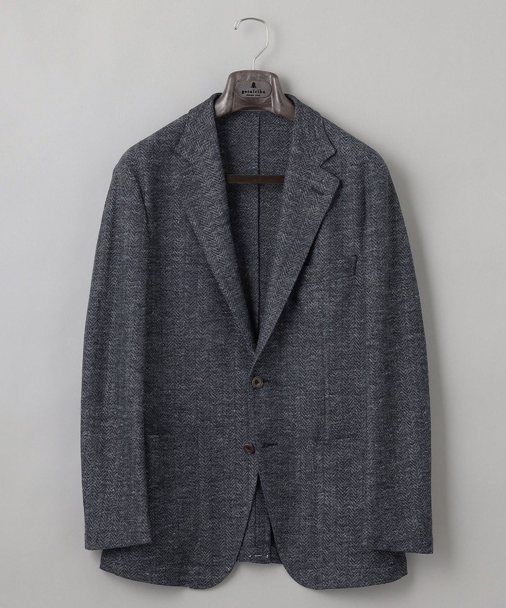 【五大陸/gotairiku / MEN】の【宮田毛織】リネンジャージー カーディガンジャケット インテリア・キッズ・メンズ・レディースファッション・服の通販 founy(ファニー) 　ファッション　Fashion　メンズファッション　Fashion for Men　アウター　Men's Coats Outerwear　テーラードジャケット　Tailored Jackets & Blazers　カーディガン　Cardigan, Knitwear　シェイプ　Shape, Slim Fit　ジャケット　Jacket, Outerwear　ストレッチ　Stretch, Stretchy Fabric　フレンチ　French, French Style　リネン　Linen, Linen Fabric　エレガント 上品　Elegant　ビジネス 仕事 通勤　Business / Work / Commuting　吸水　Absorbent, Quick-Dry　夏　Summer　春　Spring　S/S・春夏　SS, Spring/Summer, Warm Season　ネイビー系8|ID: prp329100004867046 ipo3291000000036254653