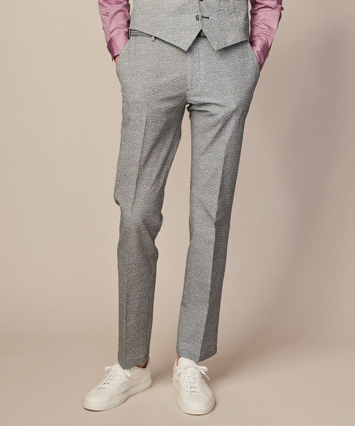 【ジョセフ アブード/JOSEPH ABBOUD / MEN】の【ウエストも伸びる!ストレッチ・洗える・軽量・防しわ・速乾・エコ撥水】ライトウェーブ パンツ インテリア・キッズ・メンズ・レディースファッション・服の通販 founy(ファニー) https://founy.com/ ファッション Fashion メンズファッション Fashion for Men ボトムス Bottoms ウォッシャブル Machine Washable 春 Spring 洗える Machine Washable 抗菌 Antibacterial, Bacteria-Resistant 軽量 Lightweight, Ultra Light サッカー Seersucker, Summer Fabric ジャケット Jacket, Outerwear ストレッチ Stretch, Stretchy Fabric セットアップ Set-Up, Coordinated Outfit チェック Check, Plaid, Tartan フィット Fit, Slim Fit ポケット Pocket, Pocket Detail S/S・春夏 SS, Spring/Summer, Warm Season おすすめ Recommended / Our Picks 夏 Summer ビジネス 仕事 通勤 Business / Work / Commuting |ID: prp329100004867051 ipo3291000000036254685