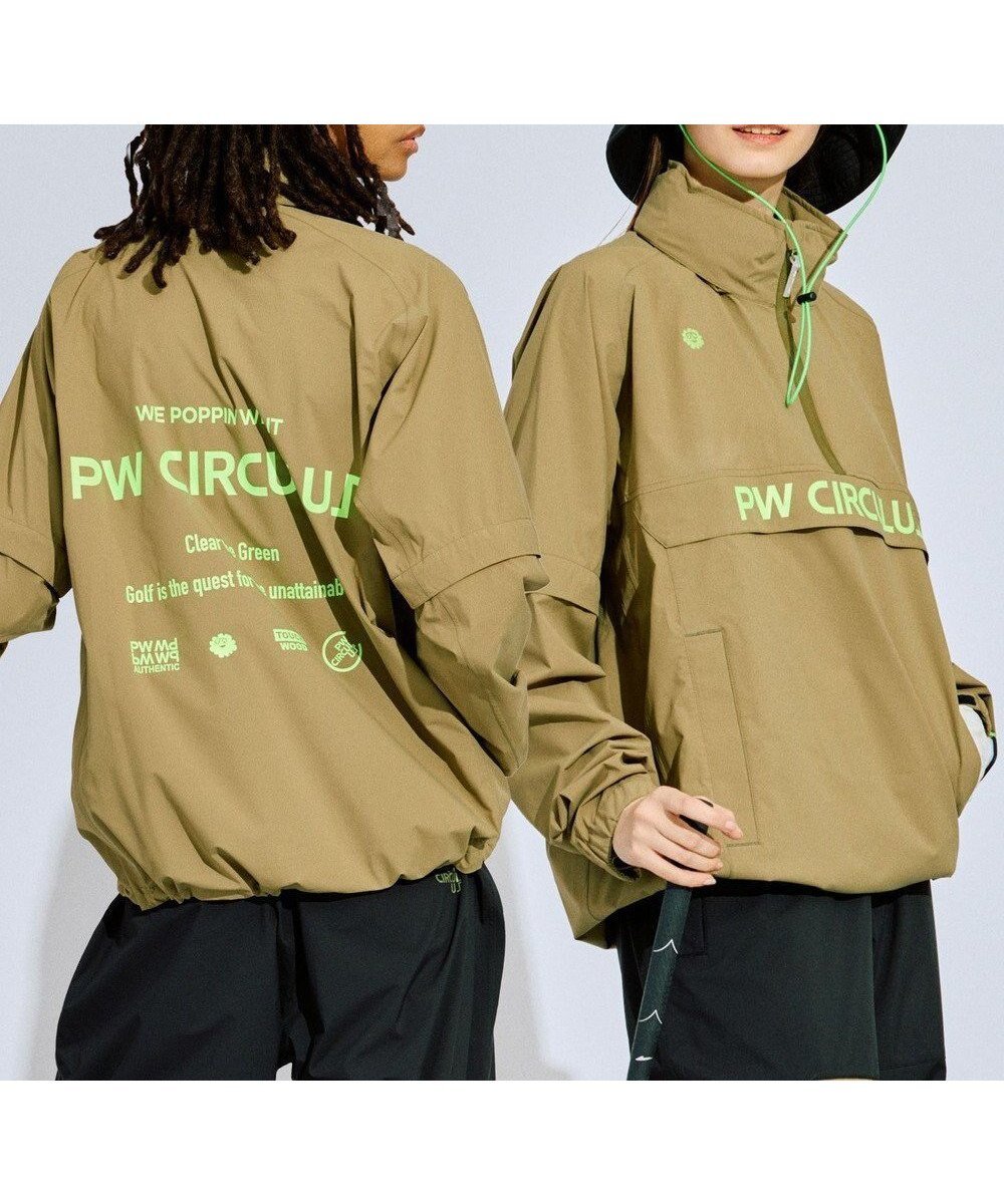 【ピーダブリュサーキュラス/PW CIRCULUS】の【 耐水圧20000mm / レイン対応 】【UNISEX】防水レインブルゾン ゴルフ インテリア・キッズ・メンズ・レディースファッション・服の通販 founy(ファニー) ファッション Fashion レディースファッション Fashion for Women アウター Coat / Outerwear Collection ブルゾンジャケット・スポーティアウター Blouson Jackets スポーツウェア Functional & Stylish Sportswear フィットネス用品・トレーニングアクセサリー Fitness Accessories / Sports Gear / Exercise Equipment アウトドア Outdoor Clothing コンパクト Compact, Small Size 巾着 Drawstring Bag, Kinchaku スタンド Stand Collar, Upright Stand スピンドル Spindle, Drawcord スポーツ Sports, Activewear ブルゾン Blouson, Bomber Jacket ユニセックス Unisex, Genderless レイン Rain, Rainproof ゴルフ Golf カーキ系|ID: prp329100004867063 ipo3291000000036254732