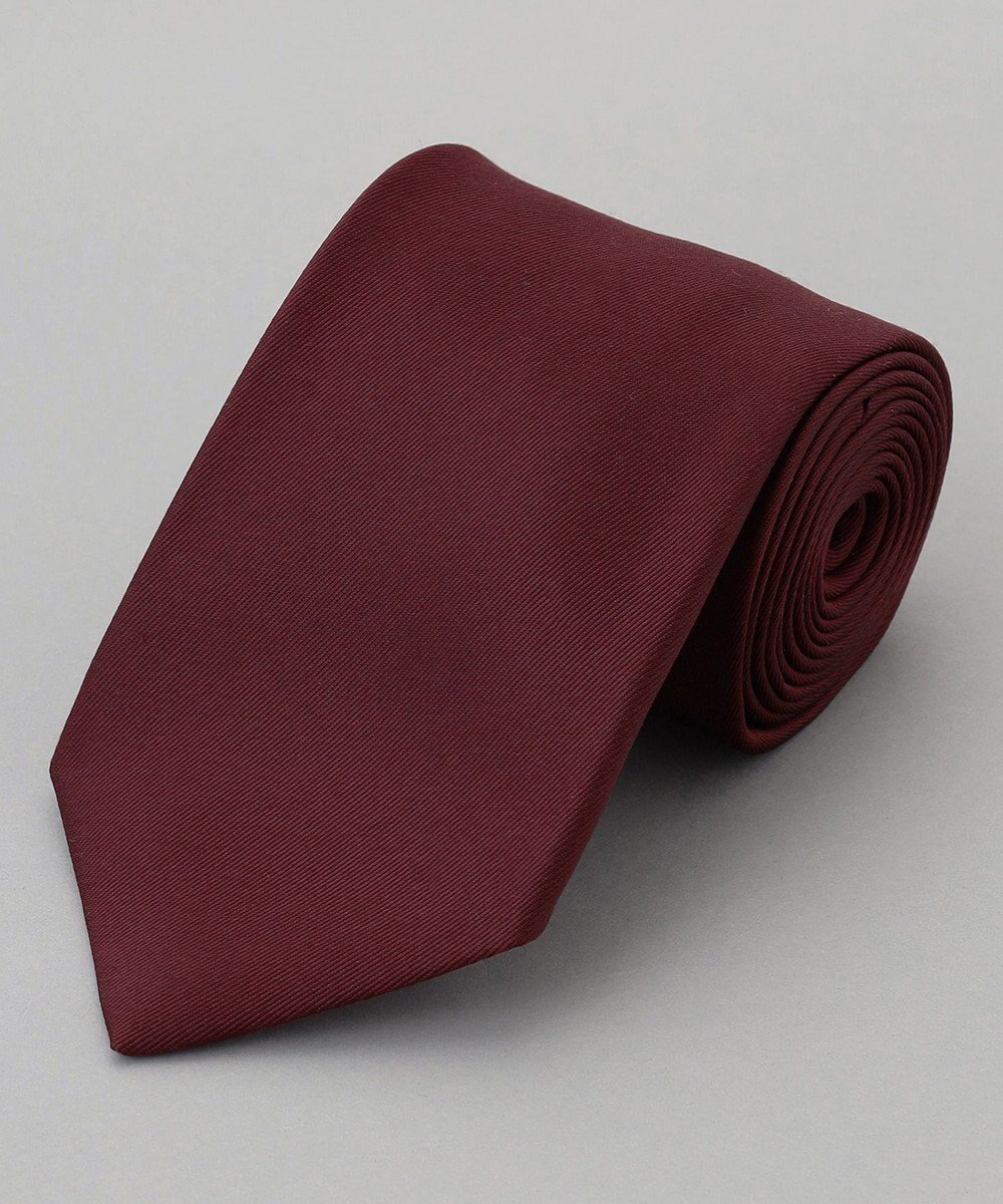 【五大陸/gotairiku / MEN】の定番【日本製】シルク ネクタイ_無地 インテリア・キッズ・メンズ・レディースファッション・服の通販 founy(ファニー) 　ファッション　Fashion　メンズファッション　Fashion for Men　シルク　Silk, 100% Silk　スーツ　Suit, Formalwear　定番　Standard, Basic Item　無地　Plain, Solid Color　日本製　Made In Japan　ワイン系|ID: prp329100004867067 ipo3291000000036254744