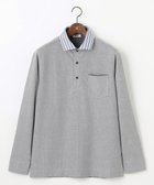 【ジョセフ アブード/JOSEPH ABBOUD / MEN】の【サスティナブル】オーガニックコットンダディ ポロ 人気、トレンドファッション・服の通販 founy(ファニー) ファッション Fashion メンズファッション Fashion for Men トップス・カットソー Cut & Sew Tops メンズシャツ Shirts ポロシャツ / きれいめカジュアルスタイル Polo Shirts インド Indian Textile インナー Innerwear カフス Cuff Design 鹿の子 Piqué, Kanoko Fabric シンプル Simple, Minimal ジャケット Jacket, Outerwear ポロシャツ Polo Shirt, Collared Tee リラックス Relax, Relaxed Fit A/W・秋冬 Autumn/Winter エレガント 上品 Elegant ギフト プレゼント Gift / Present thumbnail グレー系|ID: prp329100004867076 ipo3291000000036254786