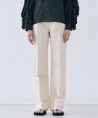 【ベイジ,/BEIGE,】の【洗える】CUPHEA / センタープレス入りフレアパンツ 人気、トレンドファッション・服の通販 founy(ファニー) ファッション Fashion レディースファッション Fashion for Women パンツ Pants & Trousers 春 Spring 洗える Machine Washable シルク Silk, 100% Silk ジャケット Jacket, Outerwear セットアップ Set-Up, Coordinated Outfit センター Center, Center Line タンブラー Tumbler, Travel Mug ツイル Twist, Twisted Detail デニム Denim, Jeans Material フレア Flare, Flared ポケット Pocket, Pocket Detail リネン Linen, Linen Fabric S/S・春夏 SS, Spring/Summer, Warm Season 夏 Summer エレガント 上品 Elegant thumbnail Ecru|ID: prp329100004867084 ipo3291000000036254883