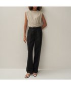 【エイトン/ATON】のLINEN CUPRA ストレートパンツ 人気、トレンドファッション・服の通販 founy(ファニー) ファッション Fashion レディースファッション Fashion for Women パンツ Pants & Trousers キュプラ Cupro, Eco Fabric ストレート Straight, Straight Cut スラックス Slacks, Dress Pants センター Center, Center Line ドレープ Drape, Draping Fabric リネン Linen, Linen Fabric 夏 Summer 定番 Standard, Basic Item 春 Spring S/S・春夏 SS, Spring/Summer, Warm Season thumbnail BLACK|ID: prp329100004867085 ipo3291000000036254927