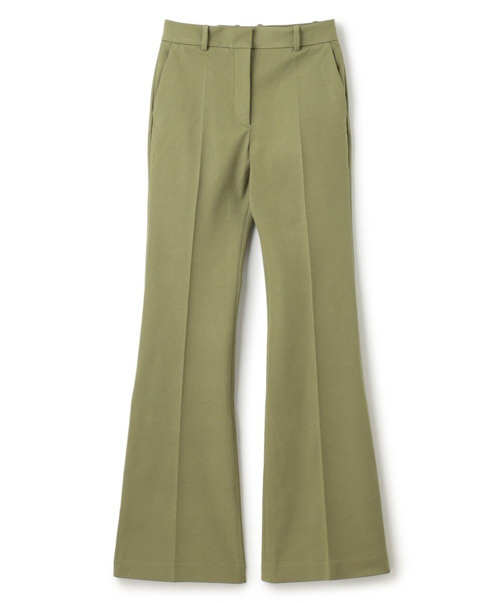 【ジョゼフ/JOSEPH】のギャバジンストレッチ フレアートラウザーズ インテリア・キッズ・メンズ・レディースファッション・服の通販 founy(ファニー) ファッション Fashion レディースファッション Fashion for Women パンツ Pants & Trousers オケージョン Occasion Wear スタイリッシュ Stylish, Fashionable ストレッチ Stretch, Stretchy Fabric センター Center, Center Line フィット Fit, Slim Fit フレア Flare, Flared フロント Front, Front Design プリーツ Pleats, Pleated 夏 Summer 定番 Standard, Basic Item 春 Spring S/S・春夏 SS, Spring/Summer, Warm Season Dark Olive|ID: prp329100004867091 ipo3291000000036255020
