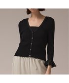 【グレース コンチネンタル/GRACE CONTINENTAL】のシアーフリルニットカーディガン 人気、トレンドファッション・服の通販 founy(ファニー) ファッション Fashion レディースファッション Fashion for Women トップス・カットソー Cut & Sew Tops ニット Knit Tops & Sweaters カーディガン・羽織り Layered Style Cardigans アンサンブル Ensemble Set 春 Spring カーディガン Cardigan, Knitwear シアー Sheer, See-Through トレンド Trend, Trending Now フェミニン Feminine, Girly フリル Frill, Ruffle S/S・春夏 SS, Spring/Summer, Warm Season おすすめ Recommended / Our Picks 夏 Summer thumbnail ブラック|ID: prp329100004867099 ipo3291000000036255172