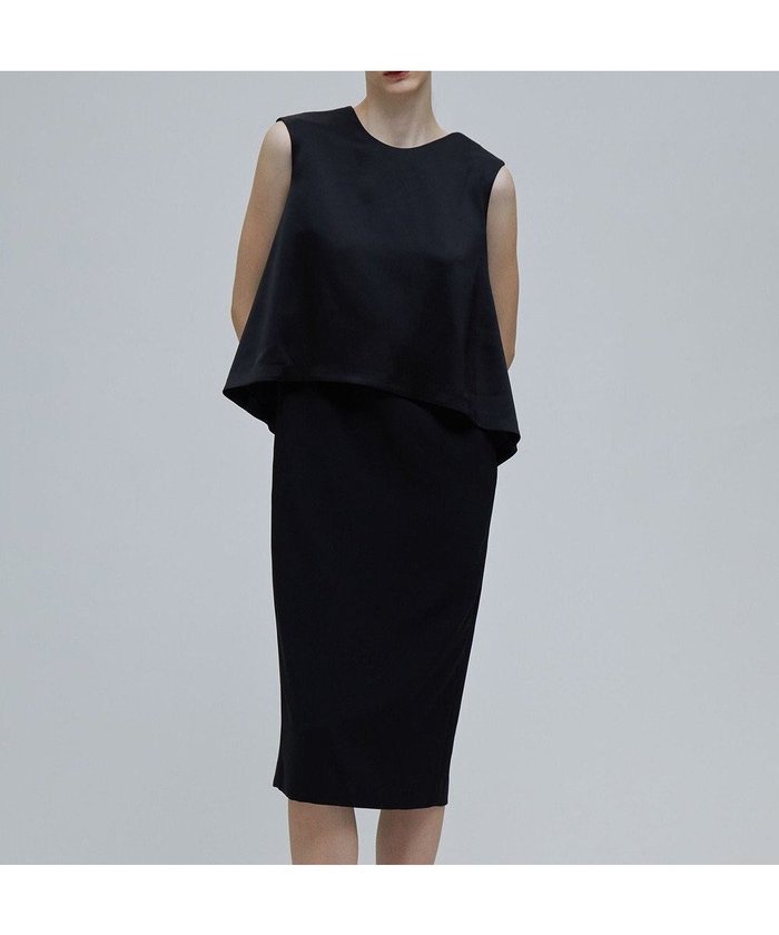 【ベイジ,/BEIGE,】のSARAH / ノースリーブドレス インテリア・キッズ・メンズ・レディースファッション・服の通販 founy(ファニー) https://founy.com/ ファッション Fashion レディースファッション Fashion for Women ワンピース Dresses フォーマル・パーティードレス・結婚式用ドレス Elegant & Casual Dresses コンパクト Compact, Small Size コンビ Combo, Combination Style サテン Satin, Glossy Fabric ストレッチ Stretch, Stretchy Fabric セレモニー Ceremony ダブル Double, Double-Breasted ドレス Dress, One-Piece ノースリーブ Sleeveless, No-Sleeve エレガント 上品 Elegant 夏 Summer S/S・春夏 SS, Spring/Summer, Warm Season A/W・秋冬 Autumn/Winter |ID: prp329100004867100 ipo3291000000036255178