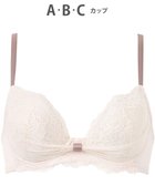 【ワコール/WACOAL】の【ファーストリボンブラ】 ブラジャー 【若い世代の体型特徴を考えた設計仕様】 きれいな谷間をメイクしてキープ まるみのあるシルエット レディース BRB409 /ワコール カカオ|ID: prp329100004867106 ipo3291000000036255220