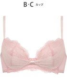 【ワコール/WACOAL】の【ファーストリボンブラ】 ブラジャー 【若い世代の体型特徴を考えた設計仕様】 きれいな谷間をメイクしてキープ まるみのあるシルエット レディース BRB409 /ワコール ロマンピンク|ID: prp329100004867106 ipo3291000000036255221