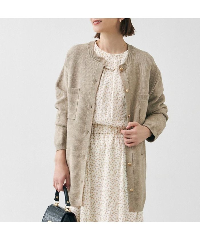 【自由区/JIYU-KU】の【洗える】シャイニーツイードニット アウター インテリア・キッズ・メンズ・レディースファッション・服の通販 founy(ファニー) https://founy.com/ ファッション Fashion レディースファッション Fashion for Women トップス・カットソー Cut & Sew Tops ニット Knit Tops & Sweaters カーディガン・羽織り Layered Style Cardigans カーディガン Cardigan, Knitwear シンプル Simple, Minimal ストレッチ Stretch, Stretchy Fabric ツイード Twill, Twill Weave ボトム Bottoms, Lower Wear ポケット Pocket, Pocket Detail エレガント 上品 Elegant 夏 Summer 春 Spring S/S・春夏 SS, Spring/Summer, Warm Season 洗える Machine Washable |ID: prp329100004867111 ipo3291000000036255248