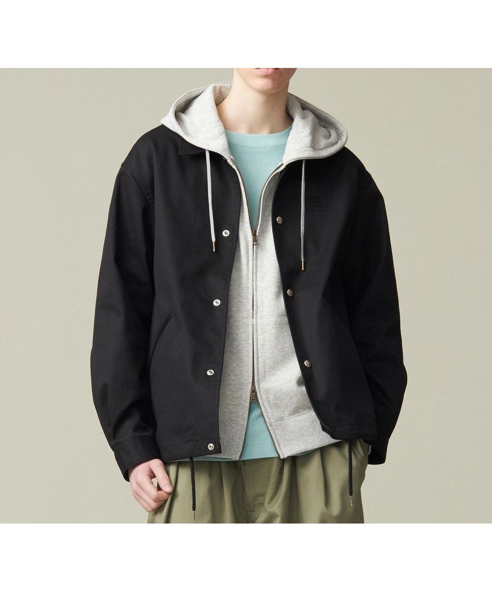 【ジェイプレスヨークストリート/J.PRESS YORK STREET】の【UNISEX】UNIVERSAL OVERALL×YORK STREET コーチジャケット 人気、トレンドファッション・服の通販 founy(ファニー) ファッション Fashion レディースファッション Fashion for Women アウター Coat / Outerwear Collection レディースジャケット・軽アウター Jackets ブルゾンジャケット・スポーティアウター Blouson Jackets インナー Innerwear 春 Spring ジャケット Jacket, Outerwear スウェット / スエット Sweatshirt, Sweatwear デニム Denim, Jeans Material 定番 Standard, Basic Item ブルゾン Blouson, Bomber Jacket ユニセックス Unisex, Genderless リラックス Relax, Relaxed Fit ワンポイント One Point, Statement Accent ワーク Workwear, Utility Style S/S・春夏 SS, Spring/Summer, Warm Season おすすめ Recommended / Our Picks 夏 Summer other-1|ID: prp329100004867130 ipo3291000000036255370