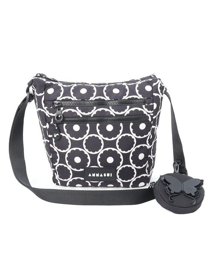 【アナスイ/ANNA SUI】のヴァケーション ミニショルダーバッグ インテリア・キッズ・メンズ・レディースファッション・服の通販 founy(ファニー) https://founy.com/ ファッション Fashion レディースファッション Fashion for Women バッグ Bags おすすめ Recommended / Our Picks バタフライ Butterfly, Butterfly Motif ポーチ Pouch, Small Case 軽量 Lightweight, Ultra Light |ID: prp329100004867140 ipo3291000000036255428