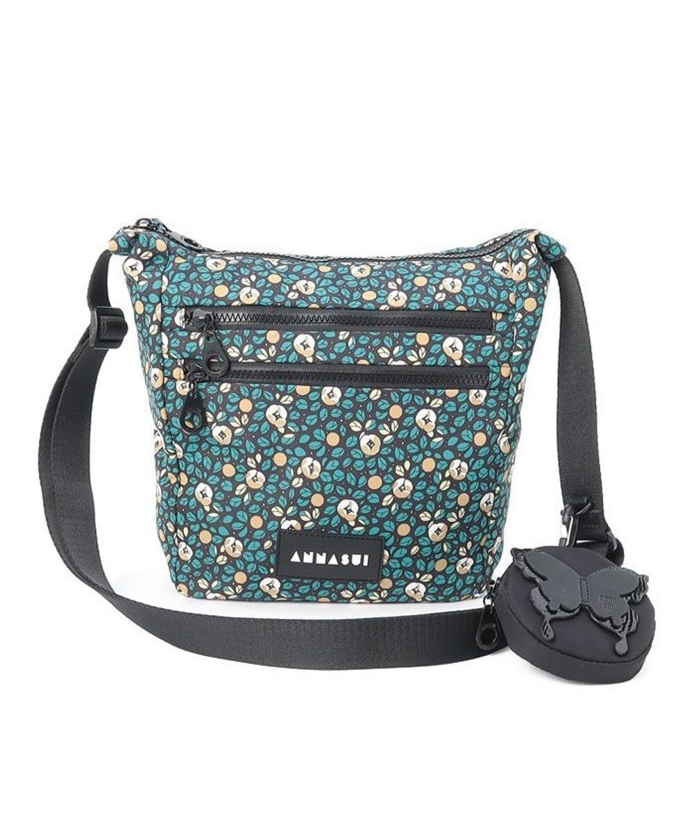 【アナスイ/ANNA SUI】のヴァケーション ミニショルダーバッグ インテリア・キッズ・メンズ・レディースファッション・服の通販 founy(ファニー) ファッション Fashion レディースファッション Fashion for Women バッグ Bags おすすめ Recommended / Our Picks バタフライ Butterfly, Butterfly Motif ポーチ Pouch, Small Case 軽量 Lightweight, Ultra Light グリーン|ID: prp329100004867140 ipo3291000000036255430