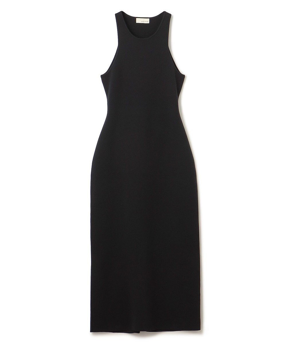 【アンクレイヴ/uncrave】の【手洗い可】ドライタッチ ニット アメスリ バックオープン ワンピース(uncrave WHITE) インテリア・キッズ・メンズ・レディースファッション・服の通販 founy(ファニー) 　ファッション　Fashion　レディースファッション　Fashion for Women　ワンピース　Dresses　ニットワンピース　Knit Dresses　アメリカン　American Style　春　Spring　カーディガン　Cardigan, Knitwear　ショート　Short, Short Length　ストレッチ　Stretch, Stretchy Fabric　スリーブ　Sleeve, Long Sleeve / Short Sleeve　ブラジャー　Bra, Lingerie　プリーツ　Pleats, Pleated　S/S・春夏　SS, Spring/Summer, Warm Season　おすすめ　Recommended / Our Picks　夏　Summer　エレガント 上品　Elegant　ブラック|ID: prp329100004867145 ipo3291000000036255452