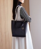 【組曲/KUMIKYOKU】の2WAYハンドルスクエアトート バッグ 人気、トレンドファッション・服の通販 founy(ファニー) ファッション Fashion レディースファッション Fashion for Women バッグ Bags スクエア Square, Square Shape スタイリッシュ Stylish, Fashionable フラップ Flap, Flap Pocket ポケット Pocket, Pocket Detail thumbnail ブラック系|ID: prp329100004867149 ipo3291000000036255482