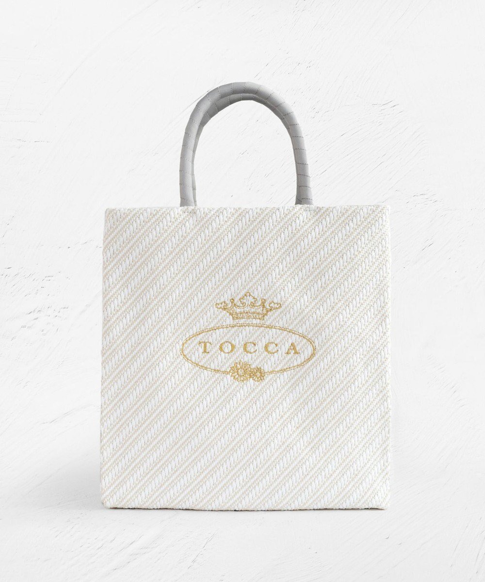 【トッカ/TOCCA】の【A4サイズ対応】COLOMARE トートバッグ インテリア・キッズ・メンズ・レディースファッション・服の通販 founy(ファニー) 　ファッション　Fashion　レディースファッション　Fashion for Women　バッグ　Bags　2025年　2025　2025春夏・S/S　Spring/Summer 2025 SS25　ジャカード／ジャガード　Jacquard, Woven Pattern　ダメージ　Distressed, Destroyed　フラット　Flat, Flat Shoes　フロント　Front, Front Design　ポケット　Pocket, Pocket Detail　リゾート　Resort, Vacation Style　リュクス　Luxury, Elegant, High-End, Chic　夏　Summer　旅行　Travel　S/S・春夏　SS, Spring/Summer, Warm Season　財布　Wallet, Purse　オフ|ID: prp329100004867155 ipo3291000000036255623
