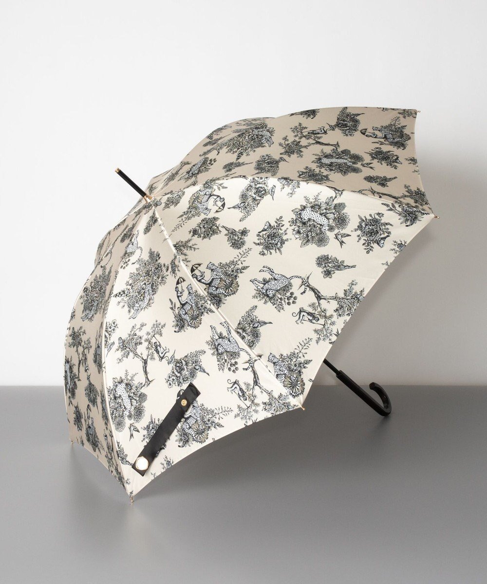 【アウロラ/AURORA】のBeaurance(ビューランス)オリジナルプリント雨傘(長傘) インテリア・キッズ・メンズ・レディースファッション・服の通販 founy(ファニー) ファッション Fashion レディースファッション Fashion for Women レイングッズ・傘・晴雨兼用傘 Umbrellas & Rain Gear ツイル Twist, Twisted Detail トレンド Trend, Trending Now フィット Fit, Slim Fit フォルム Silhouette, Form プリント Print, Printed Pattern 傘 Umbrella, Parasol クリーム|ID: prp329100004867163 ipo3291000000036255720