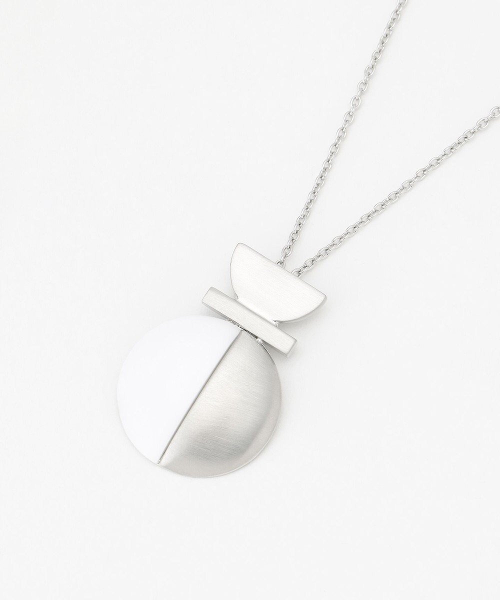 【自由区/JIYU-KU】のバイカラーオリエンタル ネックレス インテリア・キッズ・メンズ・レディースファッション・服の通販 founy(ファニー) ファッション Fashion レディースファッション Fashion for Women ジュエリー Jewelry ネックレス Necklaces & Pendants アクセサリー Fashion Accessories オリエンタル Oriental Pattern ネックレス Necklace, Pendant Necklace マットシルバー×白|ID: prp329100004867167 ipo3291000000036255744