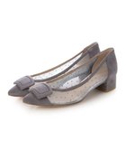 【モード エ ジャコモ/MODE ET JACOMO】のMODE ET JACOMO バックルチュールパンプス 人気、トレンドファッション・服の通販 founy(ファニー) ファッション Fashion レディースファッション Fashion for Women バッグ Bags グリッター Glitter, Sparkle シューズ Shoes, Footwear チュール Tulip, Tulip Motif デニム Denim, Jeans Material ドット Polka Dot, Dot Pattern ボトム Bottoms, Lower Wear ミックス Mix, Mixed Style モチーフ Motif, Design Theme ビジネス 仕事 通勤 Business / Work / Commuting 日本製 Made In Japan 結婚式 Wedding thumbnail グレー|ID: prp329100004867172 ipo3291000000036255769