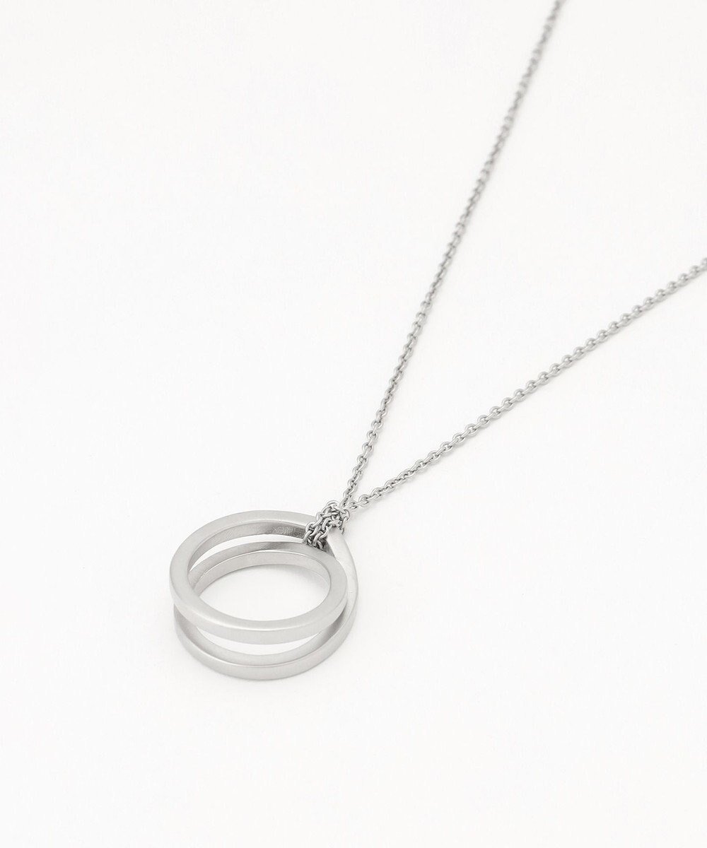 【自由区/JIYU-KU】の【カタログ掲載】インフィニティスカーフリング ネックレス インテリア・キッズ・メンズ・レディースファッション・服の通販 founy(ファニー) 　ファッション　Fashion　レディースファッション　Fashion for Women　ジュエリー　Jewelry　ファッションリング　Fashion Rings　ネックレス　Necklaces & Pendants　アクセサリー　Fashion Accessories　スカーフ　Scarf, Neckwear　チェーン　Chain, Chain Strap　ネックレス　Necklace, Pendant Necklace　マットシルバー|ID: prp329100004867175 ipo3291000000036255789