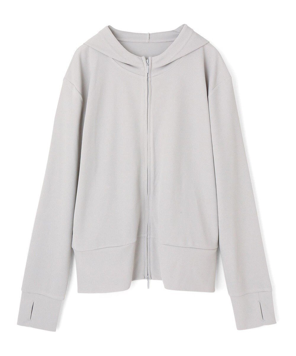 【三愛水着楽園/San-ai Resort】の【UPF50+】 サーマルラッシュパーカー M・L 【Reir(レイール)】 インテリア・キッズ・メンズ・レディースファッション・服の通販 founy(ファニー) ファッション Fashion レディースファッション Fashion for Women 水着 Swimwear レディース水着・ビーチウェア Swimwear & Beachwear サーマル Thermal, Waffle Knit ショート Short, Short Length シンプル Simple, Minimal バランス Balance, Style Balance パーカー Hoodie, Parka ビーチ Beach, Seaside ボトム Bottoms, Lower Wear 夏 Summer S/S・春夏 SS, Spring/Summer, Warm Season 水着 Swimsuit, Swimwear A/W・秋冬 Autumn/Winter ライトグレー|ID: prp329100004867180 ipo3291000000036255822