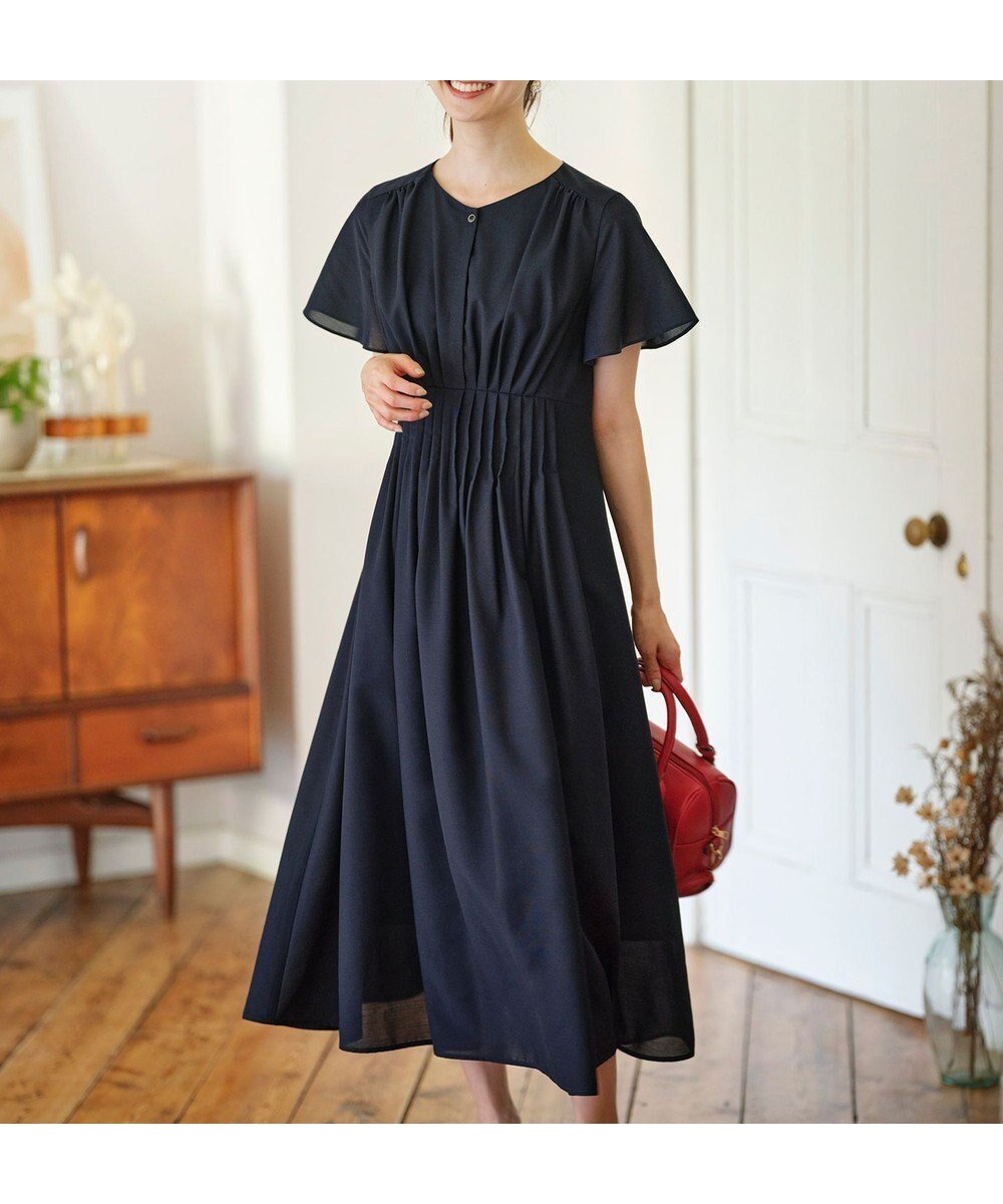 【エニィ スィス/any SiS】の【洗える】ピンタックハイウエスト ワンピース 人気、トレンドファッション・服の通販 founy(ファニー) ファッション Fashion レディースファッション Fashion for Women ワンピース Dresses フィット Fit, Slim Fit フレア Flare, Flared 洗える Machine Washable A/W・秋冬 Autumn/Winter other-1|ID: prp329100004867184 ipo3291000000036255851