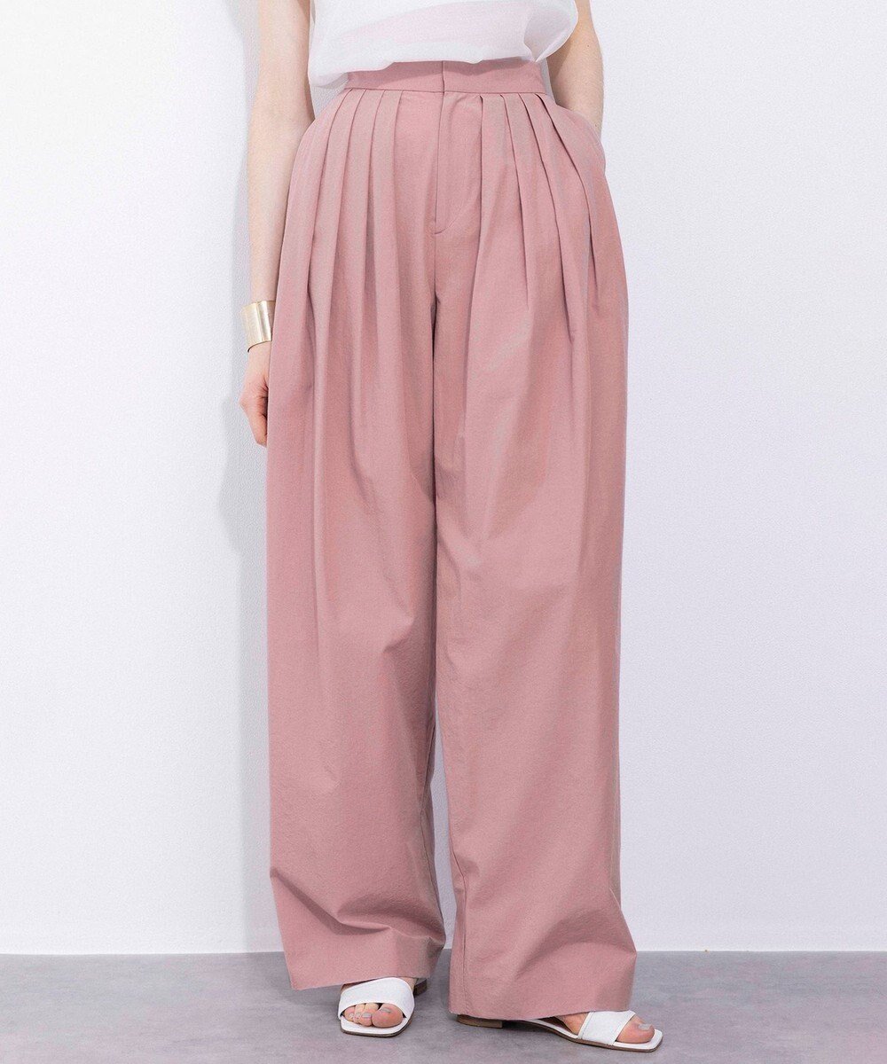 【ネイヴ/NAVE】の【Nave・洗える】ドライタッサー パンツ インテリア・キッズ・メンズ・レディースファッション・服の通販 founy(ファニー) 　雑誌掲載アイテム　Magazine Picks & Fashion Features　ファッション雑誌　Fashion Magazines　ストーリィ　STORY　ファッション　Fashion　レディースファッション　Fashion for Women　パンツ　Pants & Trousers　3月号　March Issue　ポケット　Pocket, Pocket Detail　夏　Summer　春　Spring　S/S・春夏　SS, Spring/Summer, Warm Season　洗える　Machine Washable　雑誌　Magazine, Fashion Magazine　ピンク系|ID: prp329100004867187 ipo3291000000036255864