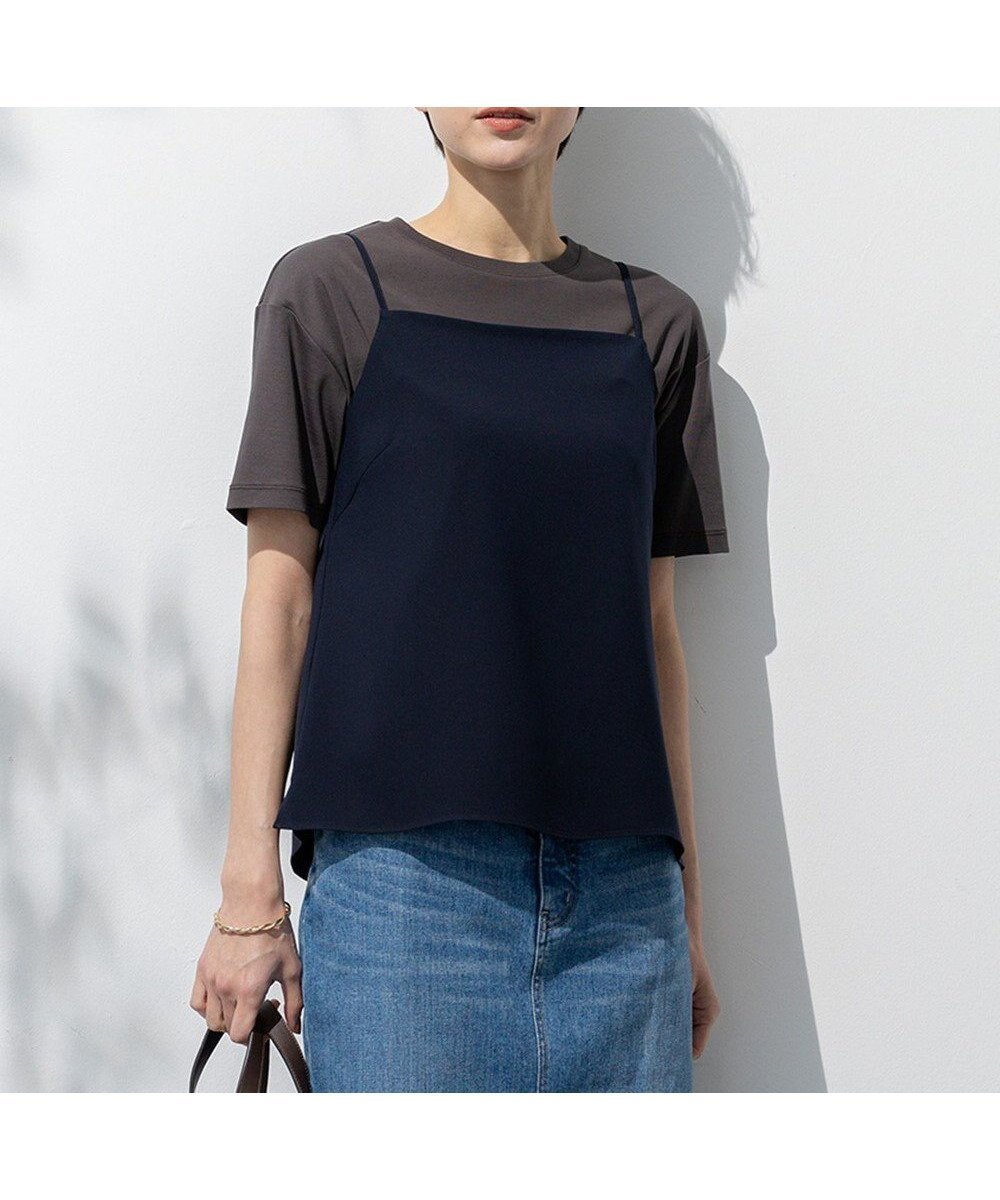 【23区/NIJYUSANKU】の【吸水速乾/UVカット/接触冷感】ストレッチジョーゼット キャミソール インテリア・キッズ・メンズ・レディースファッション・服の通販 founy(ファニー) ファッション Fashion レディースファッション Fashion for Women トップス・カットソー Cut & Sew Tops キャミソール&ノースリーブ Camisoles & Sleeveless Tops インナー Innerwear 春 Spring キャミソール Camisole, Spaghetti Strap Top 吸水 Absorbent, Quick-Dry ジョーゼット Georgette, Semi-Sheer Fabric ストレッチ Stretch, Stretchy Fabric セットアップ Set-Up, Coordinated Outfit 人気 Popular, Best Seller ベーシック Basic, Essential ワイド Wide, Wide Fit S/S・春夏 SS, Spring/Summer, Warm Season おすすめ Recommended / Our Picks 夏 Summer エレガント 上品 Elegant 2025年 2025 2025春夏・S/S Spring/Summer 2025 SS25 ネイビー系|ID: prp329100004867188 ipo3291000000036255868