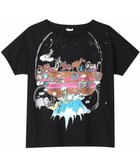 【ツモリチサト スリープ/tsumori chisato SLEEP】のツモリチサト トップス ルームウエア 4分袖 綿100%(本体) 天竺素材 レディース UTT147 /ワコール 人気、トレンドファッション・服の通販 founy(ファニー) ファッション Fashion レディースファッション Fashion for Women トップス・カットソー Cut & Sew Tops ハンド Hand, Handmade パジャマ Pajamas, Sleepwear プリント Print, Printed Pattern thumbnail ブラック|ID: prp329100004867192 ipo3291000000036255888