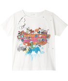 【ツモリチサト スリープ/tsumori chisato SLEEP】のツモリチサト トップス ルームウエア 4分袖 綿100%(本体) 天竺素材 レディース UTT147 /ワコール 人気、トレンドファッション・服の通販 founy(ファニー) ファッション Fashion レディースファッション Fashion for Women トップス・カットソー Cut & Sew Tops ハンド Hand, Handmade パジャマ Pajamas, Sleepwear プリント Print, Printed Pattern thumbnail アイボリー|ID: prp329100004867192 ipo3291000000036255889