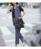 【エニィ スィス/any SiS】の【UVカット・接触冷感】ドライタッチクール テーパードパンツ 人気、トレンドファッション・服の通販 founy(ファニー) ファッション Fashion レディースファッション Fashion for Women パンツ Pants & Trousers おすすめ Recommended / Our Picks ジャカード／ジャガード Jacquard, Woven Pattern セットアップ Set-Up, Coordinated Outfit センター Center, Center Line テーパード Tapered, Tapered Pants フィット Fit, Slim Fit 夏 Summer 春 Spring S/S・春夏 SS, Spring/Summer, Warm Season ビジネス 仕事 通勤 Business / Work / Commuting thumbnail グレーミニチェック|ID: prp329100004867198 ipo3291000000036255928