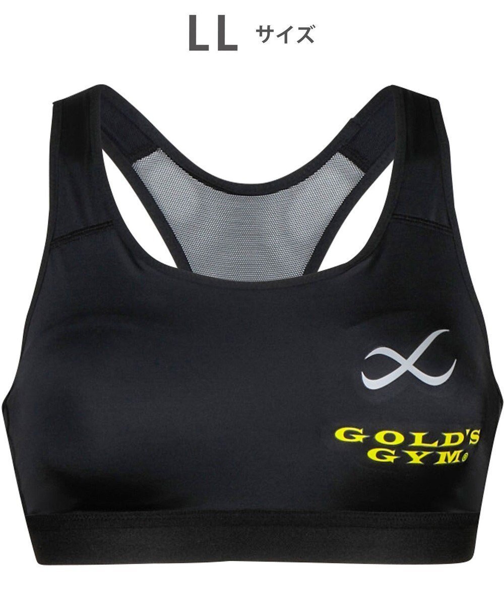 【シーダブリューエックス/CW-X】の【WOMEN】 CW-X 【GOLD S GYMコラボ】 スポーツブラ 【スポーツ時のゆれからバストを守る】 ノンワイヤー トレーニング ジョギング レディース HTY546 /ワコール インテリア・キッズ・メンズ・レディースファッション・服の通販 founy(ファニー) 　ファッション　Fashion　レディースファッション　Fashion for Women　スポーツウェア　Functional & Stylish Sportswear　アンダー　Underwear Essentials　コラボ　Collaboration, Collab　スポーツ　Sports, Activewear　ランニング　Running, Running Wear, Activewear, Jogging　ワイヤー　Wire, Wired Bra　ブラック|ID: prp329100004867205 ipo3291000000036255974