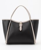 【エニィ スィス/any SiS】の【2WAY】ベルトベーシック トートバッグ 人気、トレンドファッション・服の通販 founy(ファニー) ファッション Fashion レディースファッション Fashion for Women バッグ Bags ベルト&ウエストマーク Belts & Waist Accessories ショルダー Shoulder, Shoulder Strap トリミング Trimming, Decorative Edge ベーシック Basic, Essential ビジネス 仕事 通勤 Business / Work / Commuting thumbnail ブラック×ライトグレー|ID: prp329100004867206 ipo3291000000036255976