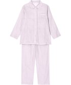 【ウィング/Wing】のパジャマ 長袖 長ズボン ピマ綿100% やわらかな肌ざわり 襟つきシャツタイプ レディース EP3000 ウイング/ワコール 人気、トレンドファッション・服の通販 founy(ファニー) ファッション Fashion レディースファッション Fashion for Women トップス・カットソー Cut & Sew Tops シャツ・ブラウス・オフィスカジュアル Elegant Blouses & Button-Ups なめらか Smooth, Silky Texture ギフト プレゼント Gift / Present シンプル Simple, Minimal ストライプ Stripe, Striped Pattern パジャマ Pajamas, Sleepwear 巾着 Drawstring Bag, Kinchaku 長袖 Long Sleeve, Full Sleeve thumbnail グレー|ID: prp329100004867217 ipo3291000000036256036