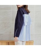 【ティアクラッセ/Tiaclasse】の【洗える】バックフレアダイバープルオーバー 人気、トレンドファッション・服の通販 founy(ファニー) ファッション Fashion レディースファッション Fashion for Women トップス・カットソー Cut & Sew Tops シャツ・ブラウス・オフィスカジュアル Elegant Blouses & Button-Ups ロングTシャツ・Tシャツ Longline T-Shirts & Tees カジュアルプルオーバー・ニットトップス Pullovers & Knit Tops / Casual Pullovers カットソー・ベーシックTシャツ Cut-and-Sewn Tops / Stretch Tees & Basics アクセサリー Fashion Accessories 春 Spring 洗える Machine Washable 秋 Autumn カットソー Cut and Sewn Top カーディガン Cardigan, Knitwear コンビ Combo, Combination Style シンプル Simple, Minimal ストライプ Stripe, Striped Pattern ストレッチ Stretch, Stretchy Fabric チュニック Tunic, Long Top デニム Denim, Jeans Material ドッキング Docking, Mixed Material フレア Flare, Flared 楽ちん Easy Fit, Comfortable S/S・春夏 SS, Spring/Summer, Warm Season 再入荷 Restock / Back in Stock おすすめ Recommended / Our Picks 夏 Summer エレガント 上品 Elegant 新作・新入荷 New Arrivals / New In thumbnail ネイビー|ID: prp329100004867218 ipo3291000000036256046