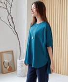 【ティアクラッセ/Tiaclasse】の【接触冷感・洗える】イージーカットソードルマントップス 人気、トレンドファッション・服の通販 founy(ファニー) ファッション Fashion レディースファッション Fashion for Women トップス・カットソー Cut & Sew Tops シャツ・ブラウス・オフィスカジュアル Elegant Blouses & Button-Ups ロングTシャツ・Tシャツ Longline T-Shirts & Tees カットソー・ベーシックTシャツ Cut-and-Sewn Tops / Stretch Tees & Basics 春 Spring 洗える Machine Washable 秋 Autumn カットソー Cut and Sewn Top ショート Short, Short Length シンプル Simple, Minimal スリット Slit, Slit Detail パール Pearl, Pearl Accent ポケット Pocket, Pocket Detail 半袖 Short Sleeve, Half Sleeve ラウンド Round, Round Neck 楽ちん Easy Fit, Comfortable S/S・春夏 SS, Spring/Summer, Warm Season プチプライス・低価格 Affordable / Budget Price おすすめ Recommended / Our Picks 夏 Summer thumbnail ブルー|ID: prp329100004867224 ipo3291000000036256100