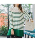 【ティアクラッセ/Tiaclasse】の【洗える】ボーダーニットチュニック 人気、トレンドファッション・服の通販 founy(ファニー) ファッション Fashion レディースファッション Fashion for Women トップス・カットソー Cut & Sew Tops ニット Knit Tops & Sweaters アクセサリー Fashion Accessories ウォッシャブル Machine Washable 春 Spring 洗える Machine Washable 秋 Autumn ストライプ Stripe, Striped Pattern ストレート Straight, Straight Cut スリット Slit, Slit Detail スリーブ Sleeve, Long Sleeve / Short Sleeve セーター Sweater, Knitwear チュニック Tunic, Long Top ベーシック Basic, Essential ボーダー Border, Stripe ポケット Pocket, Pocket Detail 無地 Plain, Solid Color ロング Long, Long-Length 冬 Winter / This Winter A/W・秋冬 Autumn/Winter 再入荷 Restock / Back in Stock 新作・新入荷 New Arrivals / New In thumbnail オフホワイト×グリーン|ID: prp329100004867227 ipo3291000000036256116